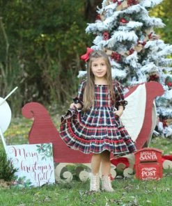 Evie's Closet Clothing Fall & Winter Perfectly Plaid Dress