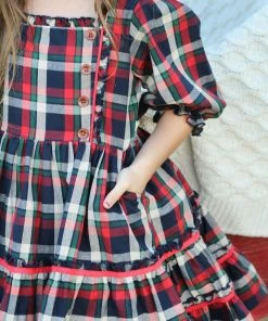 Evie's Closet Clothing Fall & Winter Perfectly Plaid Dress