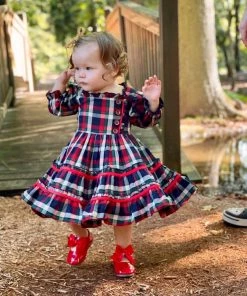Evie's Closet Clothing Fall & Winter Perfectly Plaid Dress